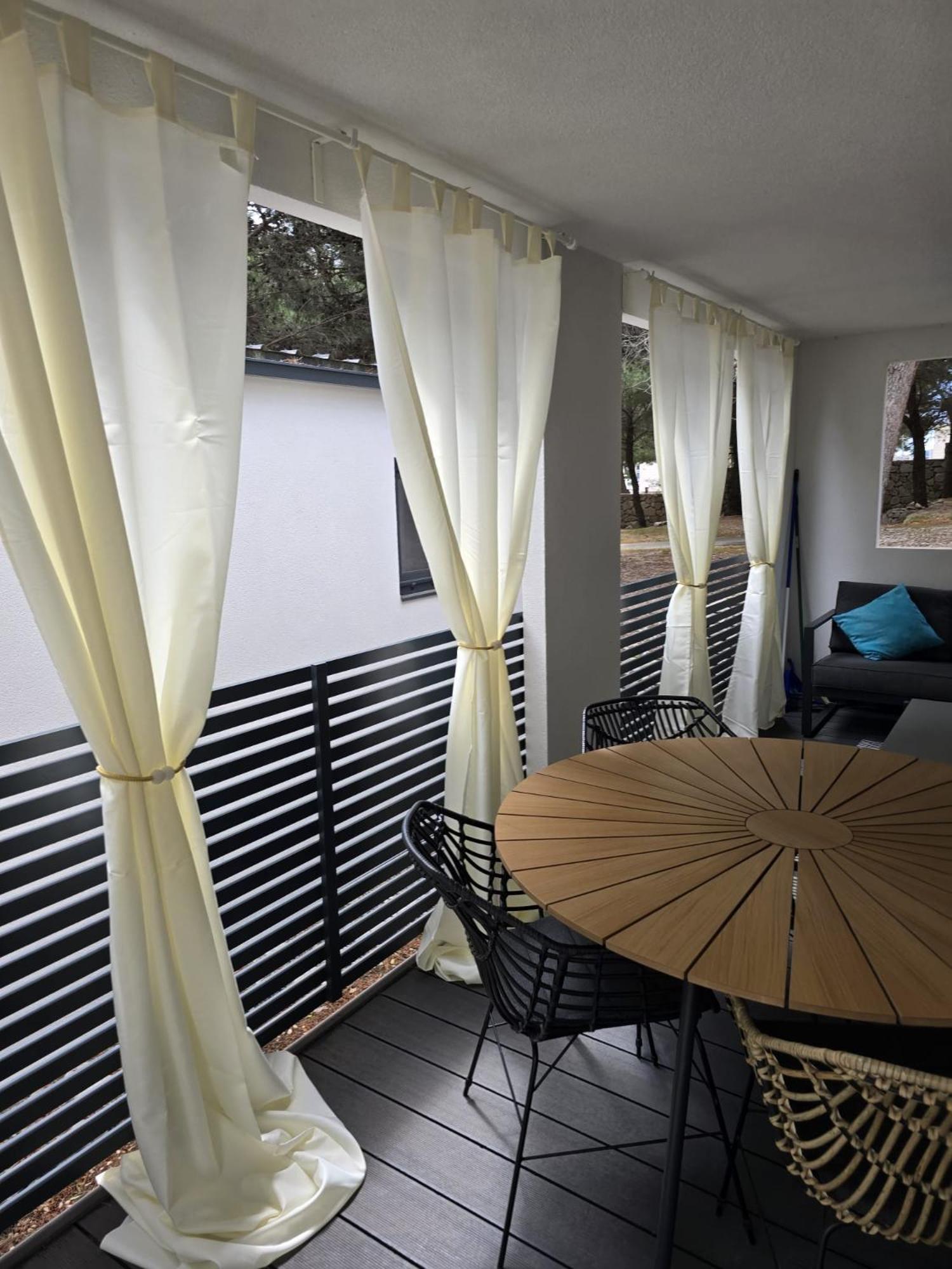 Luxury Mobile Home Pretty Green - Premium - Oaza Mira Resort -50 M From The Beach Drage Exteriér fotografie